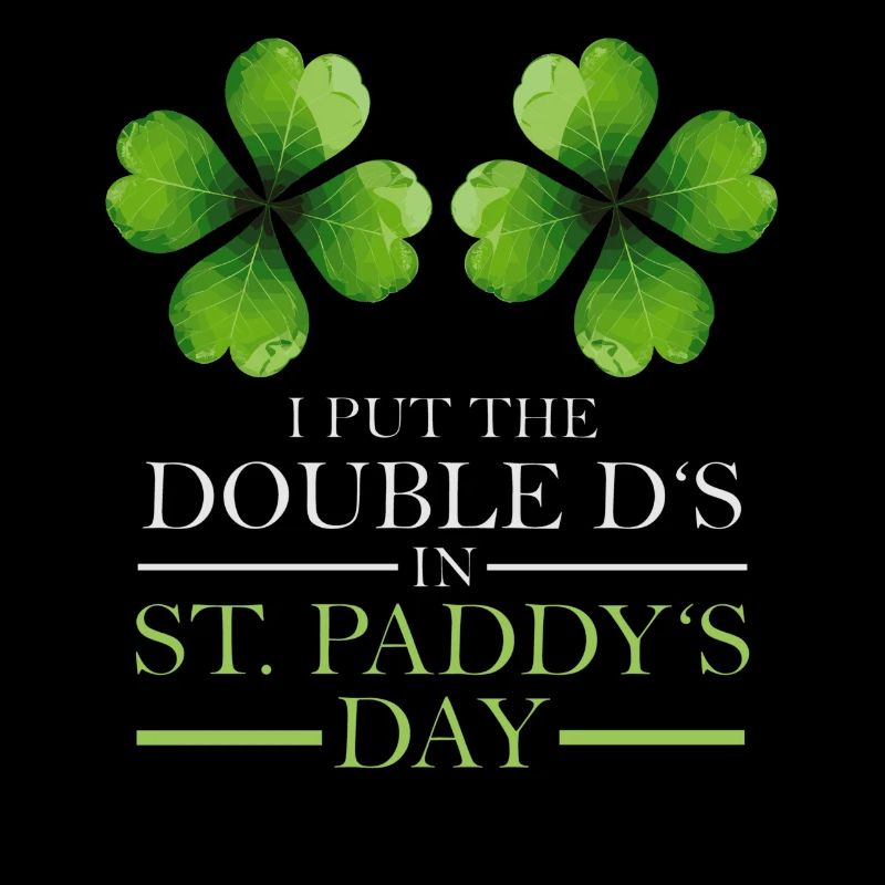 Double Ds sur le trèfle de la Saint-Paddys