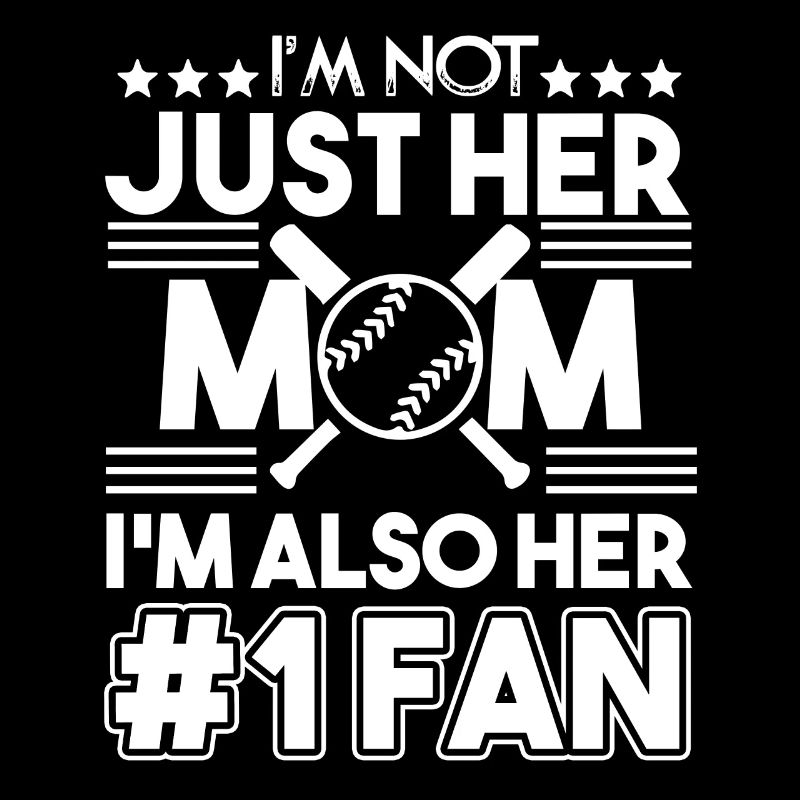 Softball Softball Mom Fan