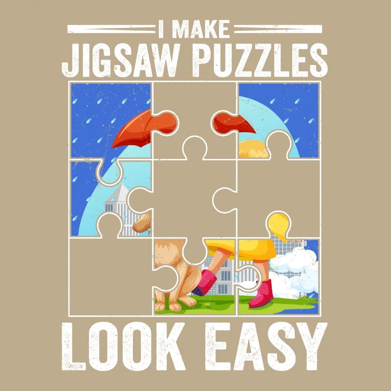 I Make Jigsaw Puzzles Look Easy Solving Piece