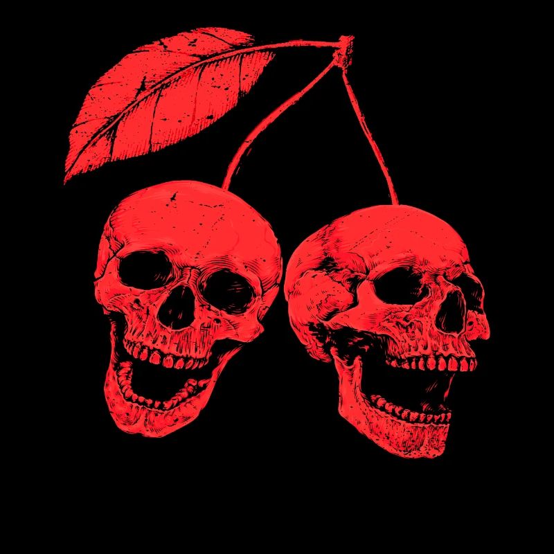 Cherry skulls