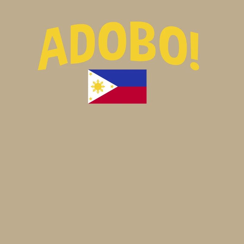 Conception de drapeau Adobo philippin