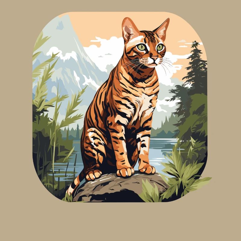 Chat du Bengale Bengalkatze