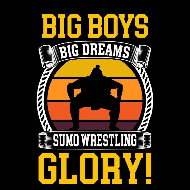 Große Jungs Große Träume Sumo Ringen Ruhm