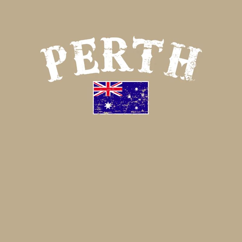 Perth Australie Vintage drapeau australien