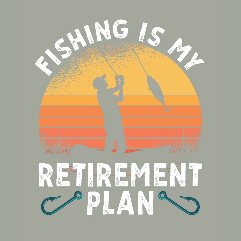 La pêche est mon plan de retraite Sportfischer Angler