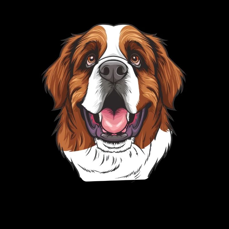 Saint-Bernard | Saint-bernard Illustration de dessin animé