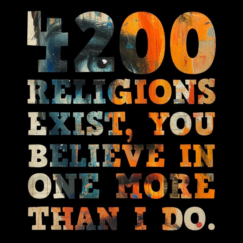 4200 religions exist