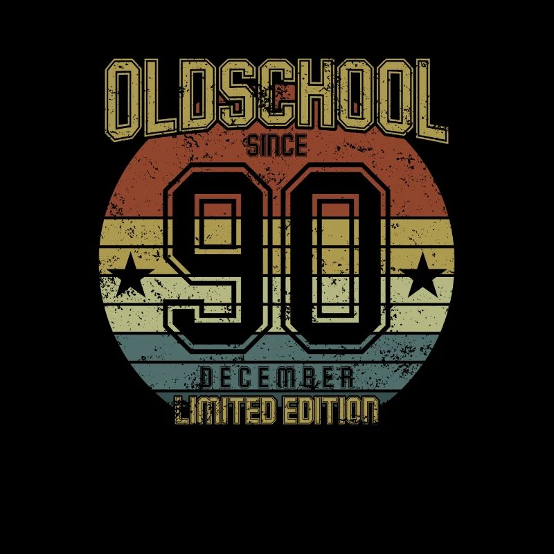 Décembre 1990 - Anniversaire en décembre Oldschool