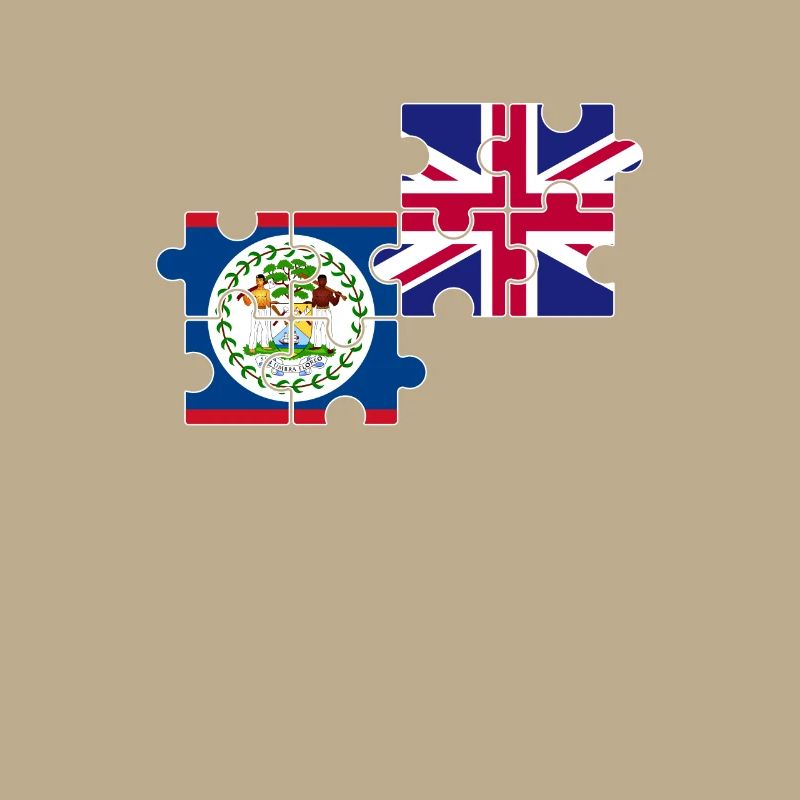 Belize Royaume-Uni Drapeau britannique du Belize
