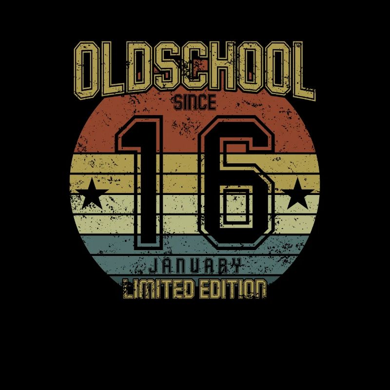 Janvier 2016 - Anniversaire en janvier Oldschool
