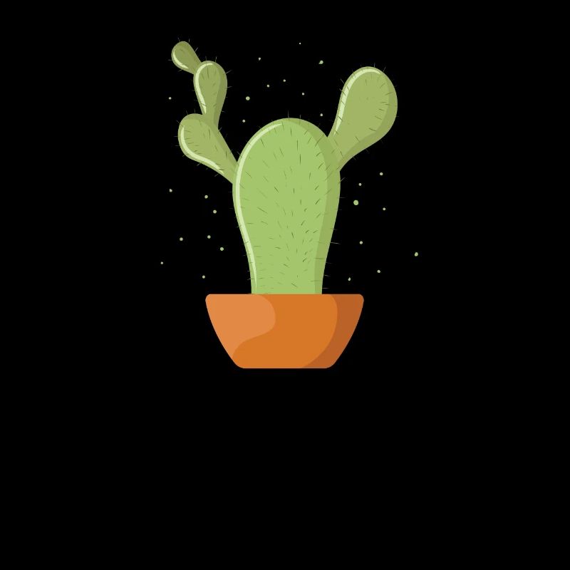Gardening small cactus
