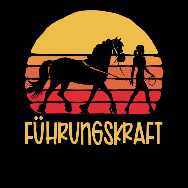 Führungskraft Pferd Reiten Geschenkidee Lustig