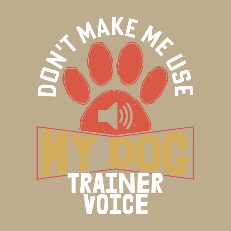 Ne me faites pas utiliser mon dresseur de chiens Entraînement vocal b