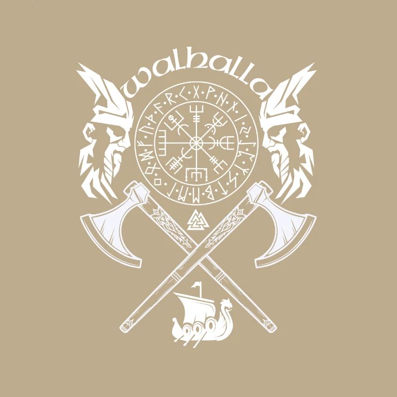 WALHALLA-VIKING SYMBOLE-WIKINGER RUNEN