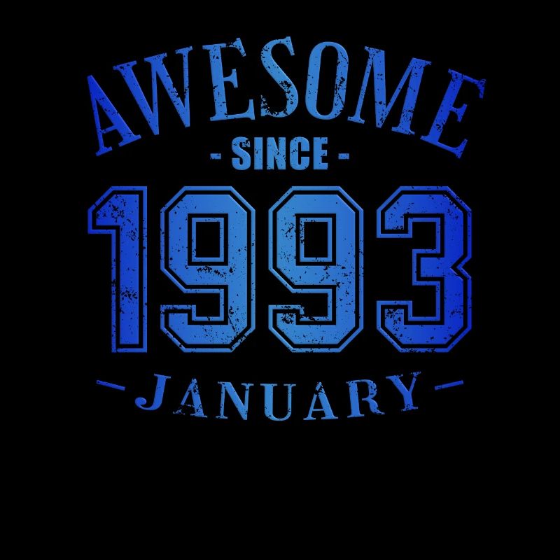 January 1993 - Geburtstag im Januar Awesome