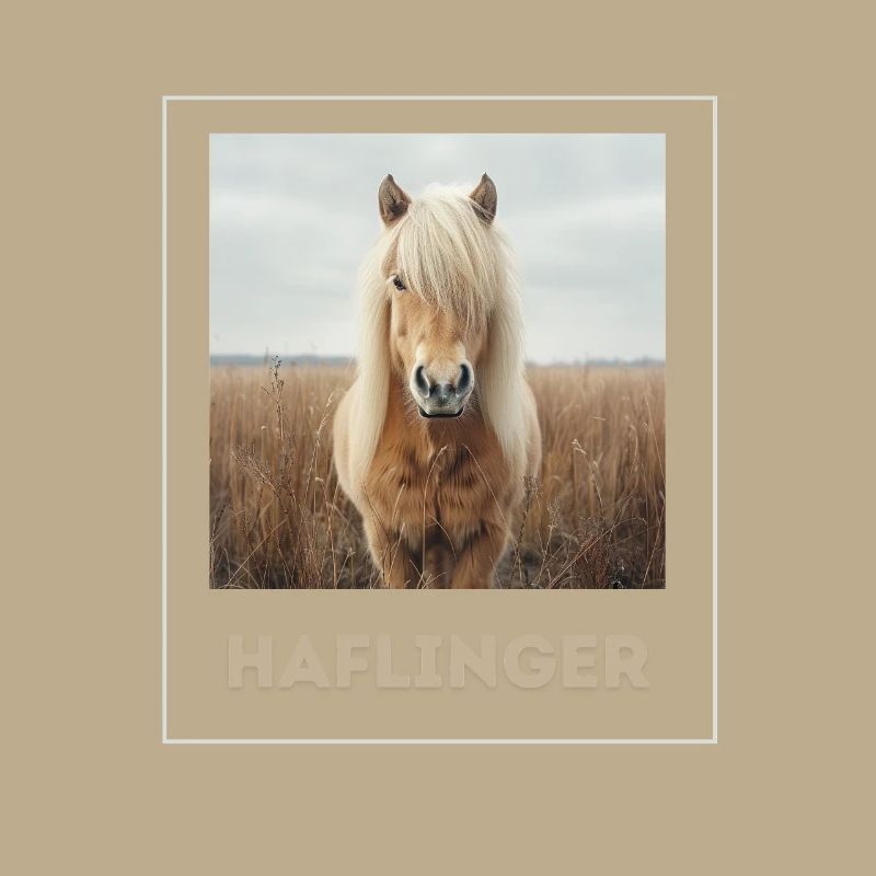 Haflinger Cheval Sucré