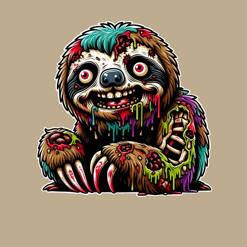 Faultier Zombie