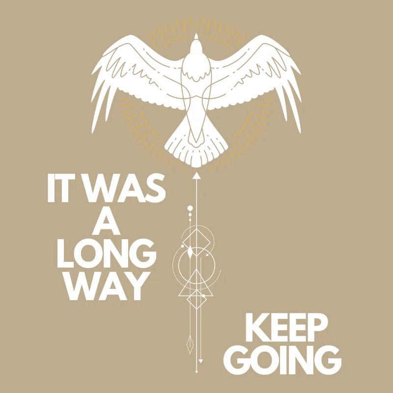 Keep going Nordisches Motivations Design