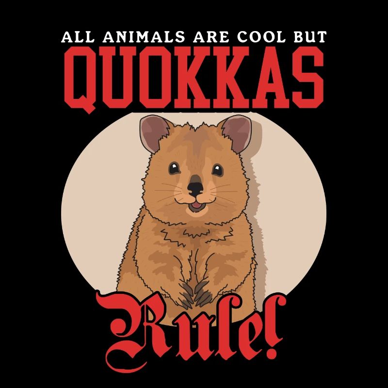 Kangourou à queue courte Quokka : le cadeau de Quokka