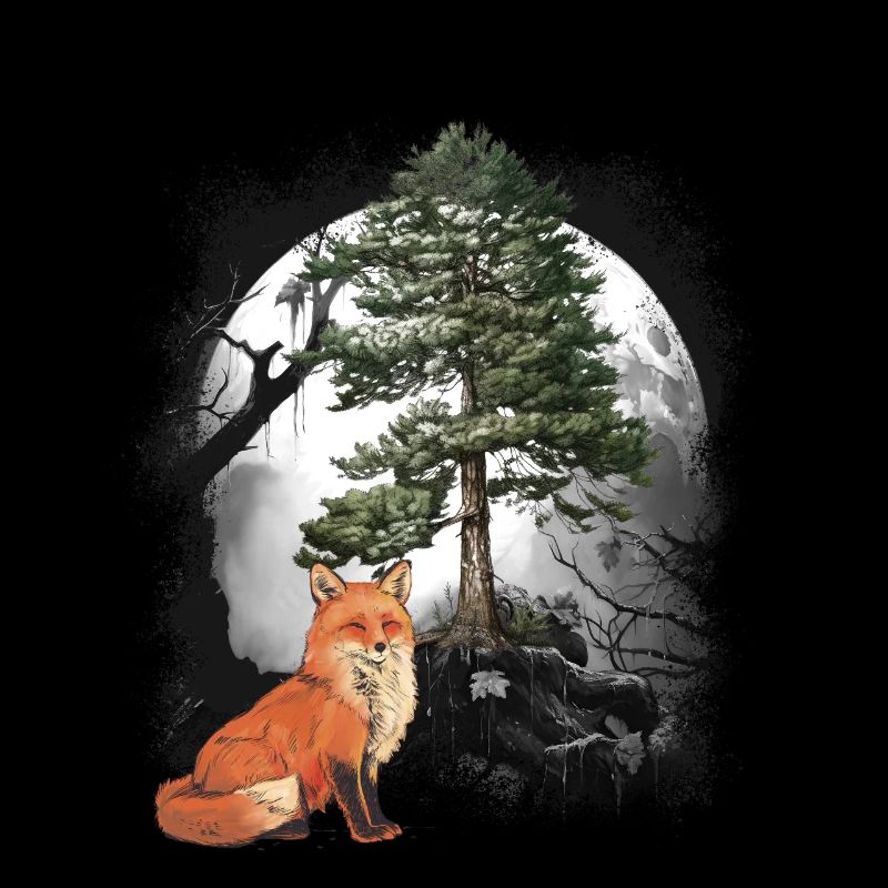 Foxes, foxes, forest dwellers, forest animals
