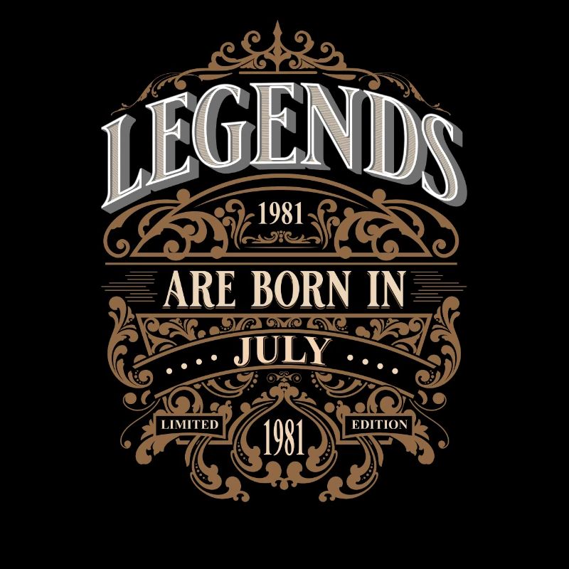 1981 Juillet Naissance Anniversaire Année de naissance