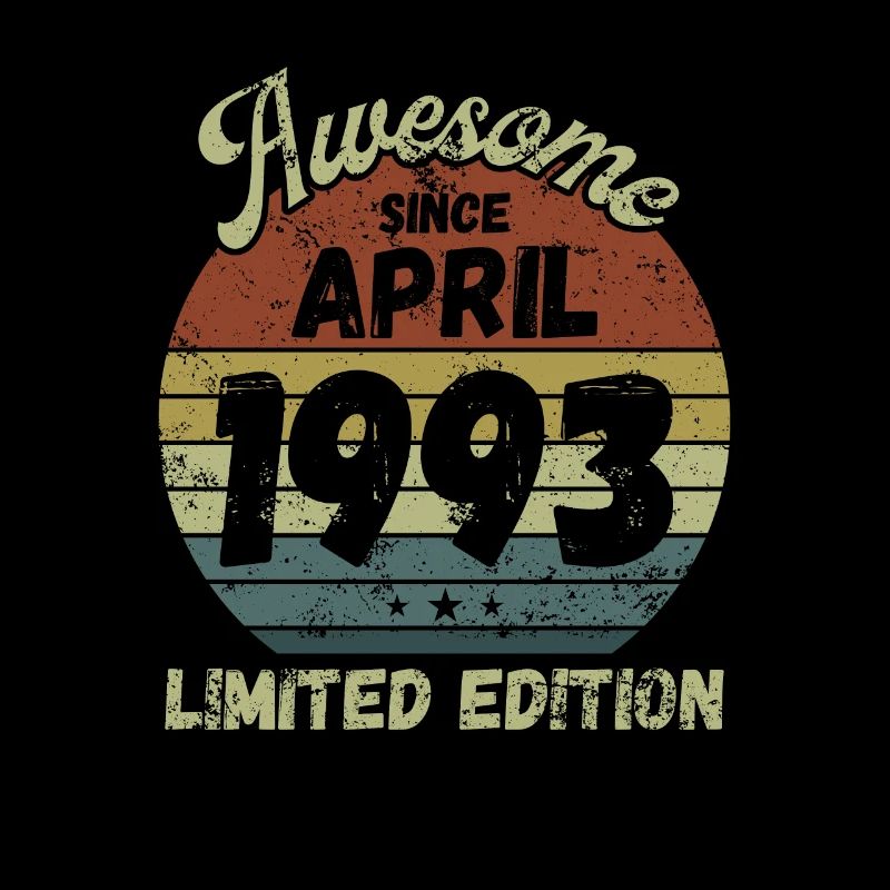 Awesome since April 1993 - Geburtstag