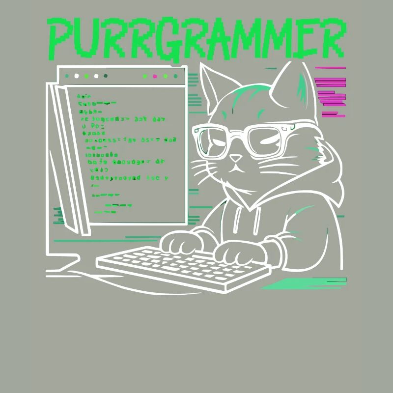 Lustiger Programmierer Programmierer