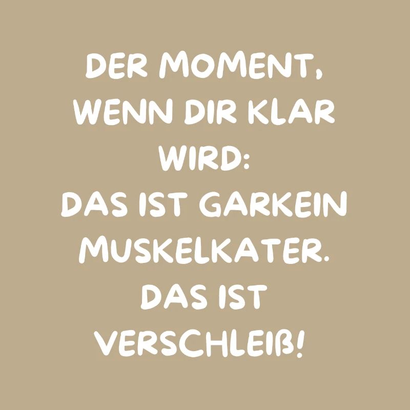 DER MOMENT WENN DIR KLAR WIRD, DASS DU ALT WIRST!
