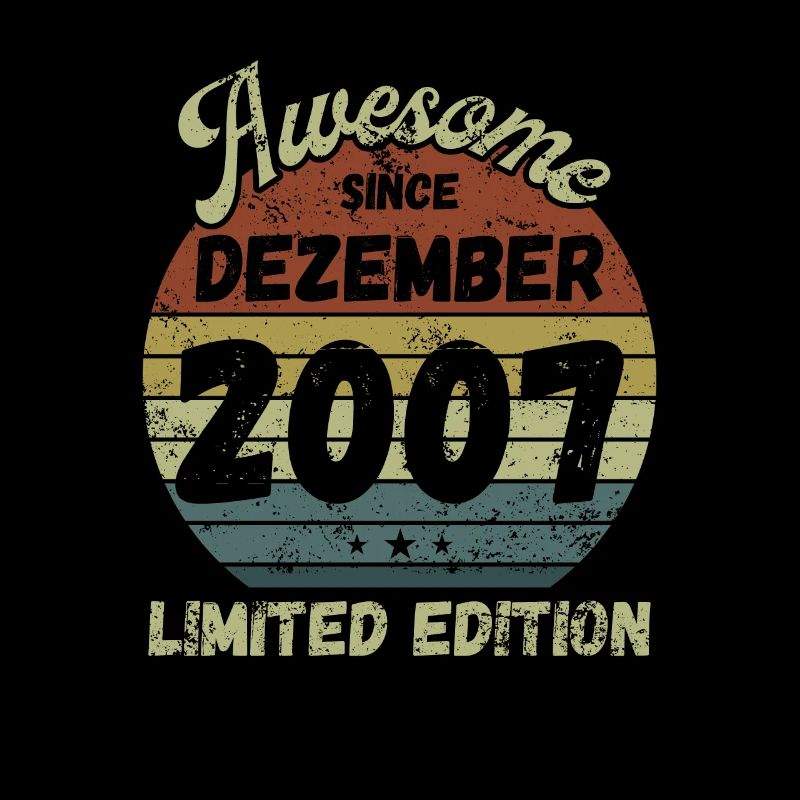 Awesome since December 2007 - Birthday