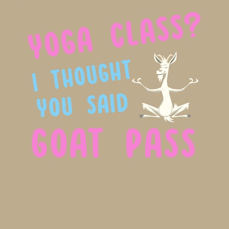Yoga-Kurs oder Ziegenpass