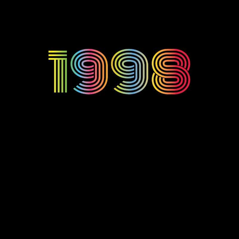 1998 Anniversaire Funky Année