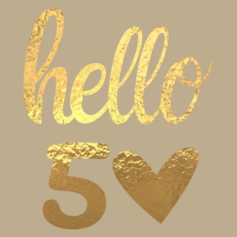 Hello 50 doré