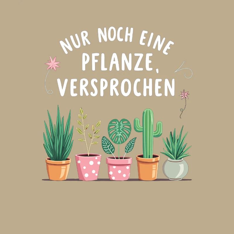 nur noch eine Pflanze, versprochen
