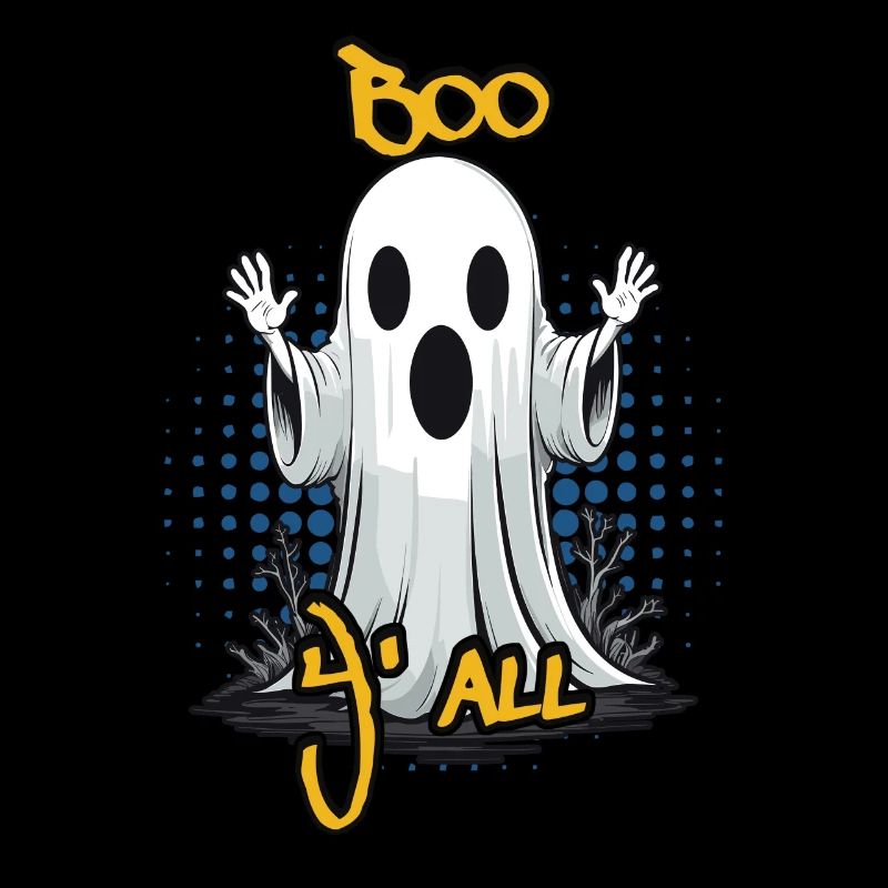 Funny Ghost Design Costume Idea For Cool