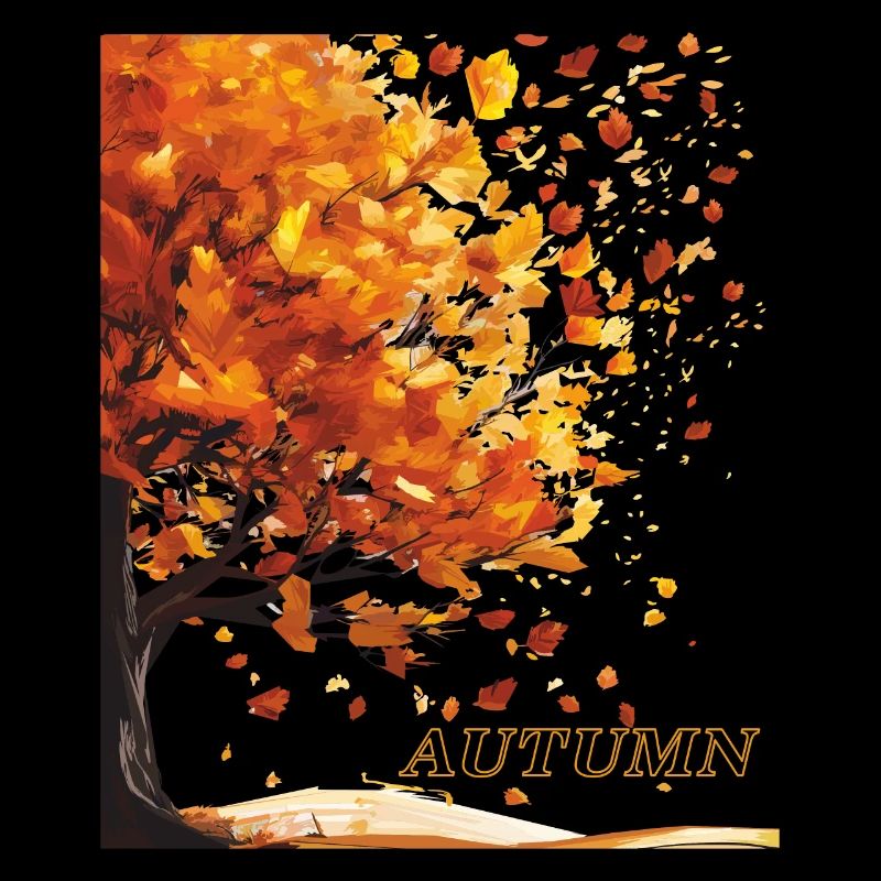 AUTUMN BAUM BLÄTTER