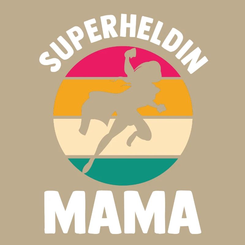 Mutter Superheldin Mama