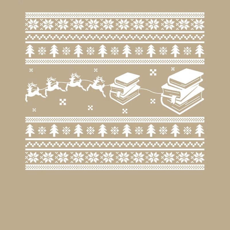 Reader Reading Book Christmas