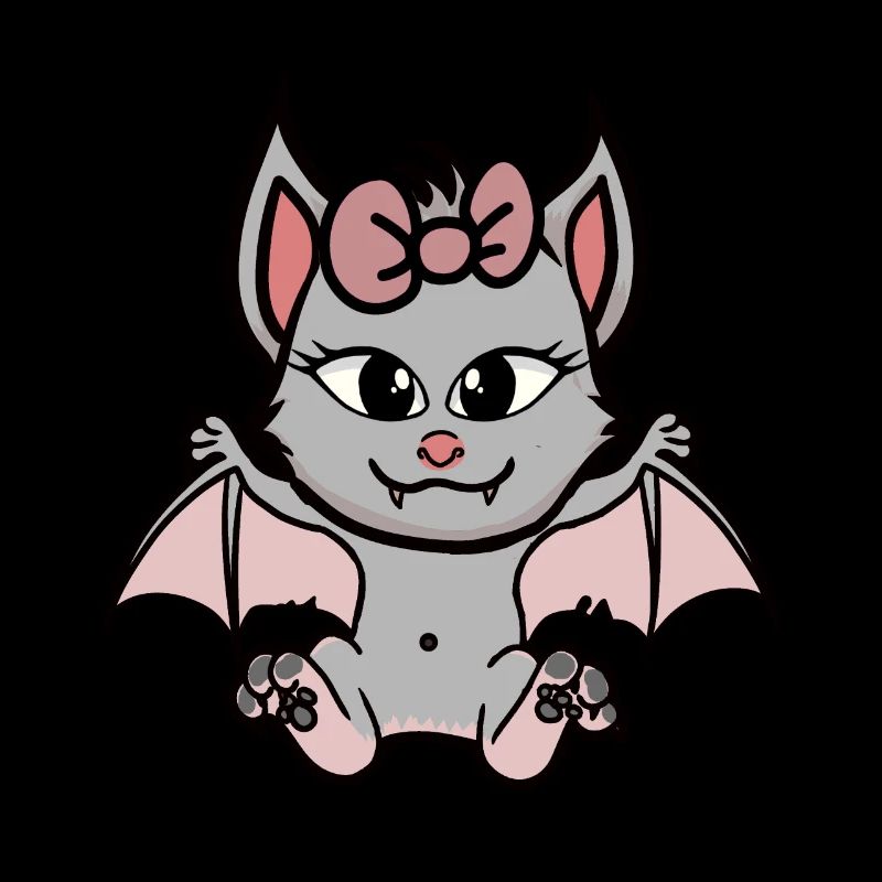 Kind Kinder Halloween Fledermaus Mädchen