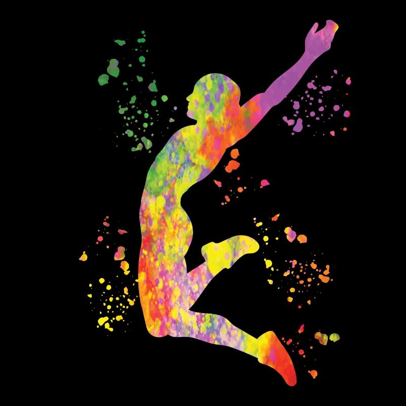 Weitspringer Weitspringen Kinder Weitsprung