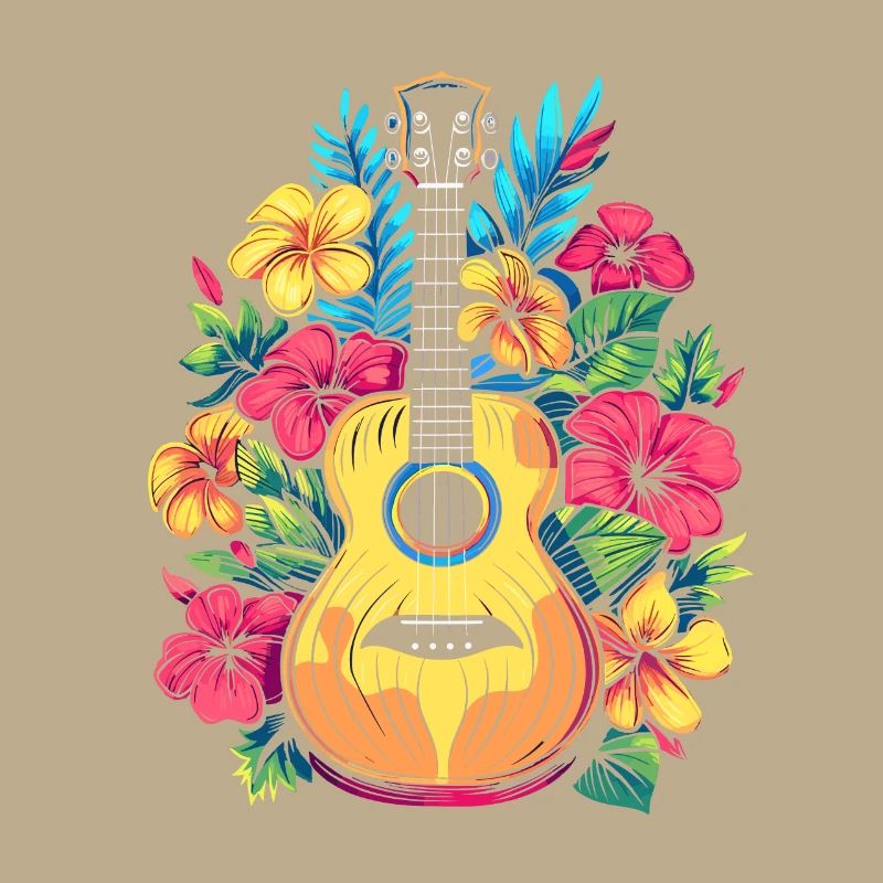 Ukulele Comic Look