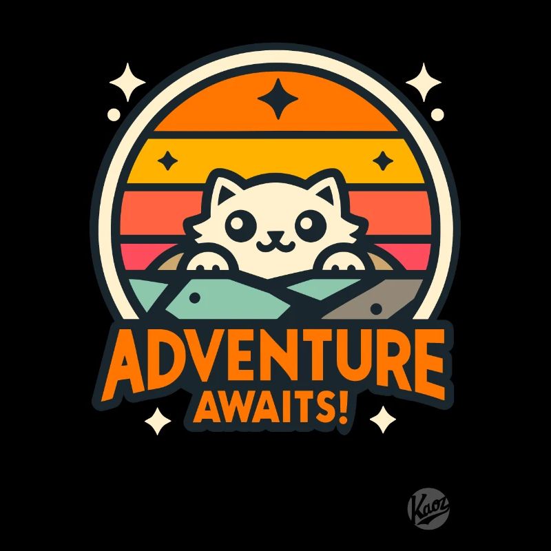 Adventure awaits the curious cat