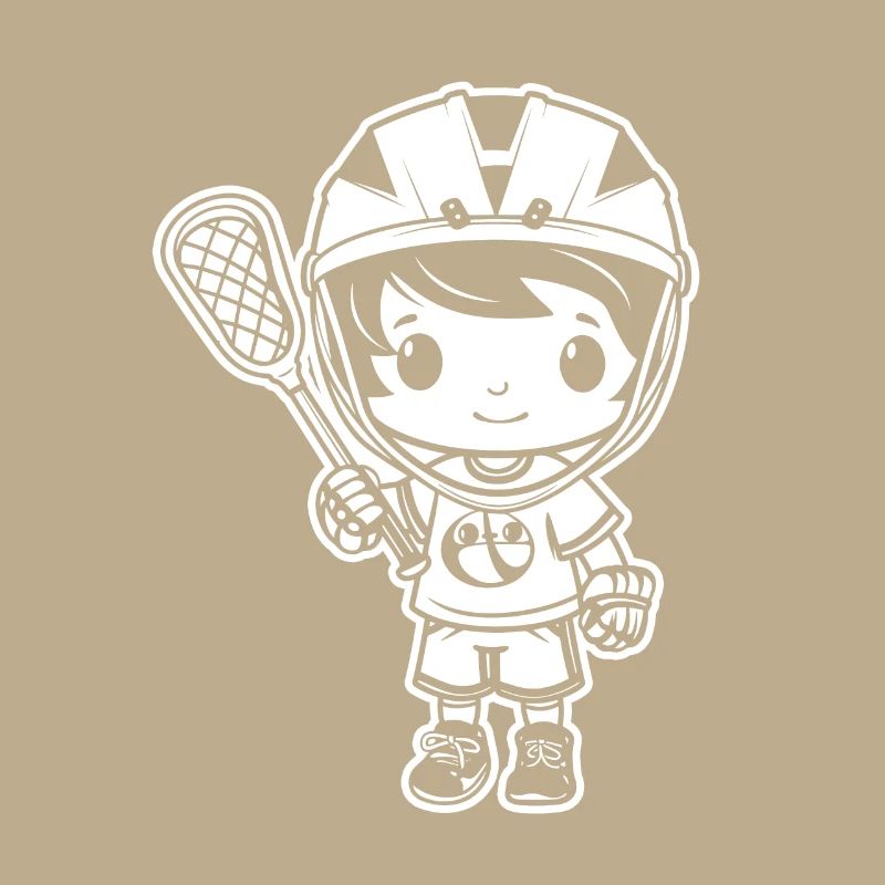 Lacrosse Junge