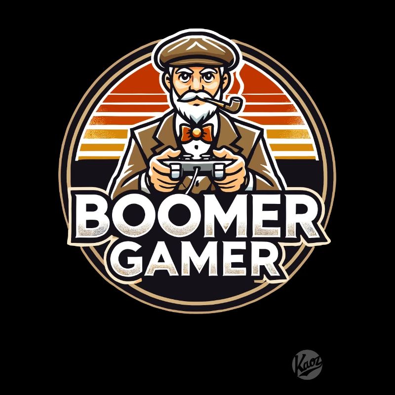 Opa Boomer Gamer