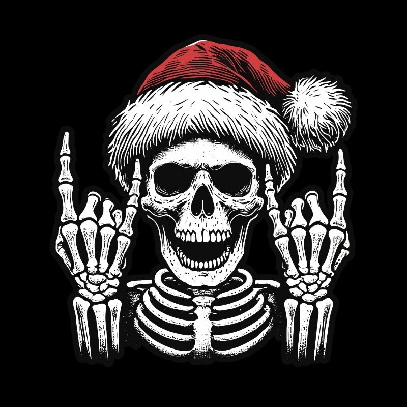 Le crâne de Noël berce l’hiver