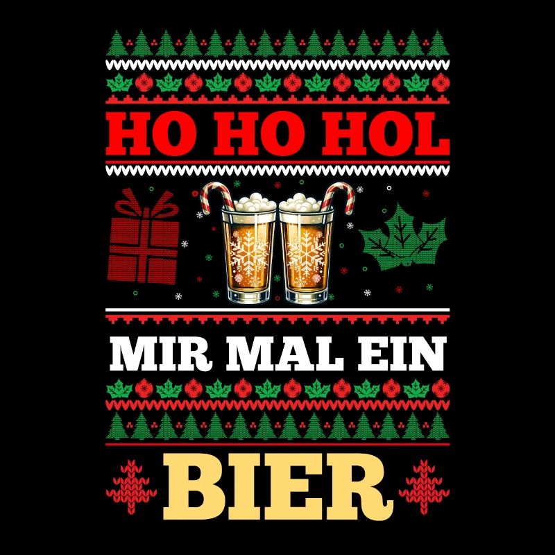 Noël Ho Ho Offrez-moi une bière