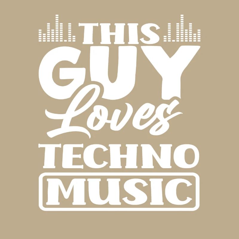Ce gars adore la musique techno