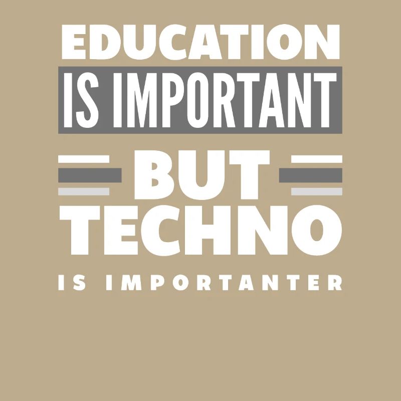 L’éducation des amateurs de techno est plus importante