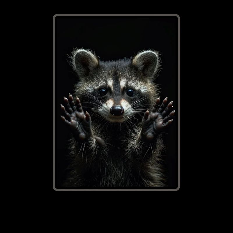 Waschbären Waschbär