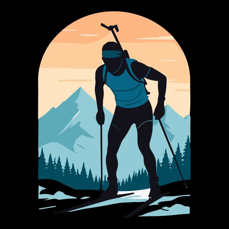 Biathlon Biathlet Wintersport