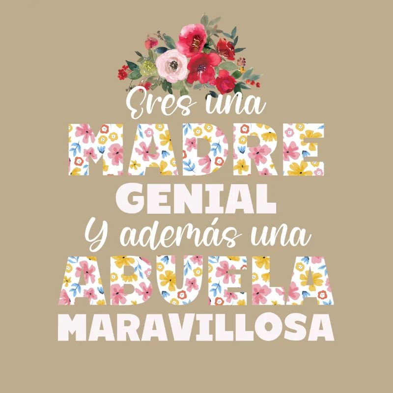 Du bist eine großartige Mutter und eine wunderbare Großmutter